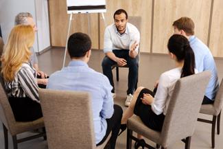 Group counseling session